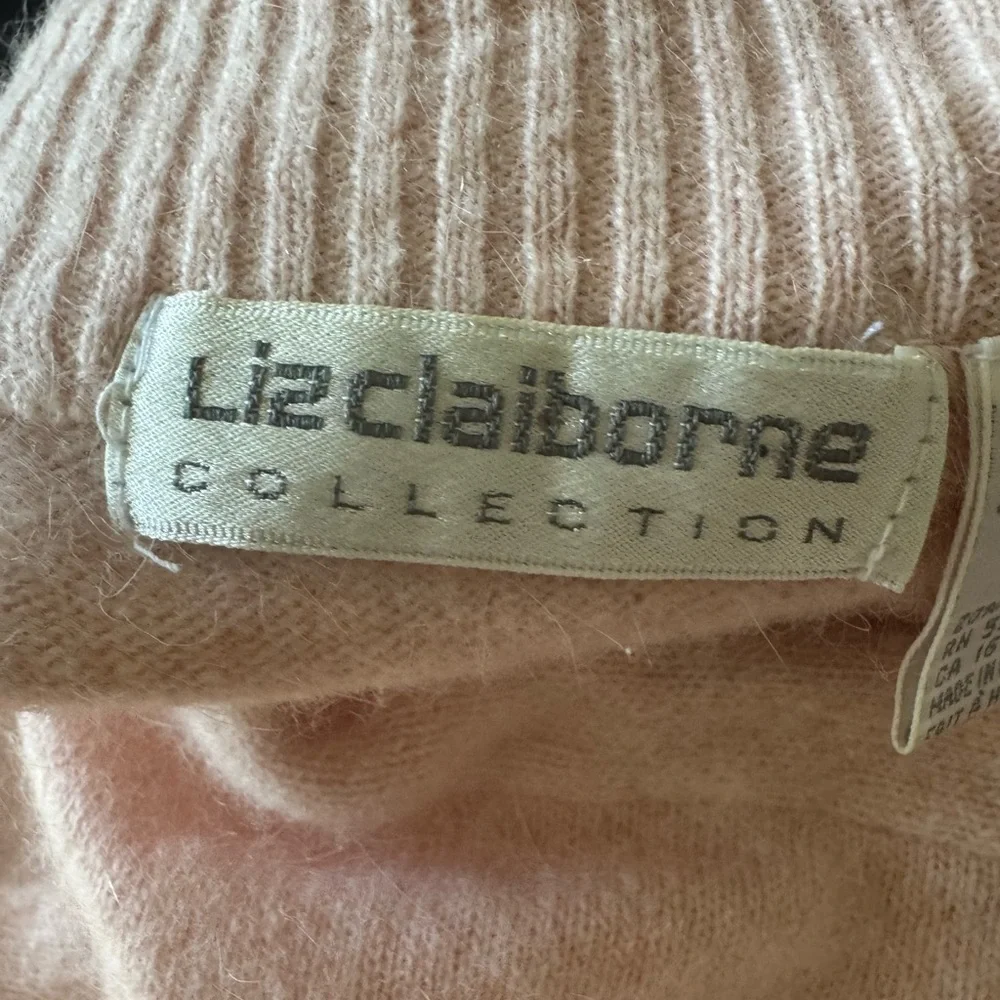 Vintage Liz Claiborne Pink Crewneck Sweater - Picture 4 of 5